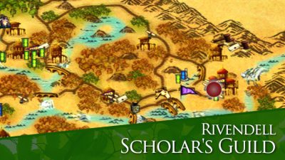 LOTRO Scholar's Guild Location Map | Rivendell, the Trollshaws