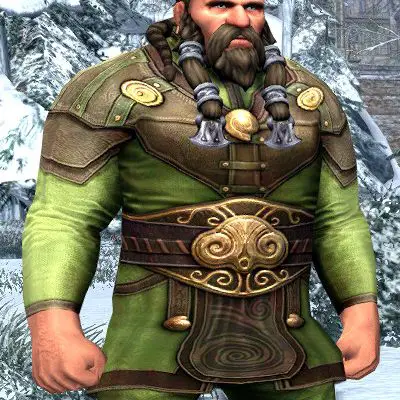 Perfect Curl Tunic on a Stout-Axe Dwarf