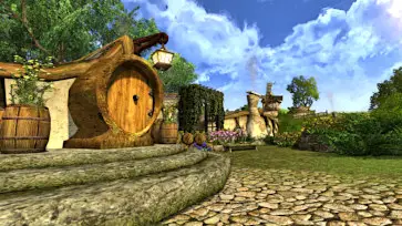 Thumbnail depicting the Shire, one of the starting LOTRO zones.