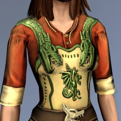 LOTRO Outfit of the Green Dragon Inn (Close Up) - Anniversary 2024 Cosmetic