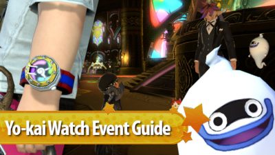 FFXIV Yo-Kai Watch Event Guide - how to get Yo-Kai minions and weapons | FF14