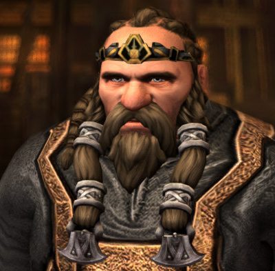 LOTRO Stout-Axe Dwarf Race (Gender choice does not change anything appearance wise).
