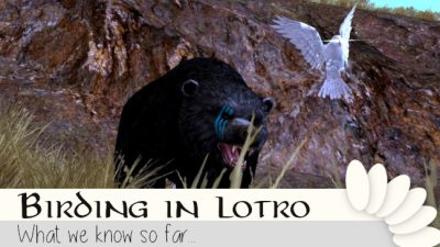 LOTRO Birding - What We know so far from Orion's Stream pre Bullroarer.