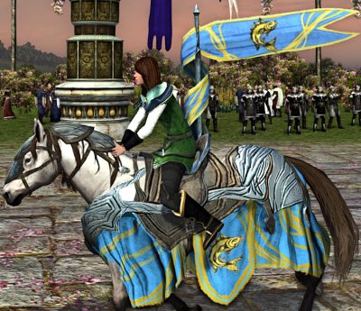 LOTRO Ringló Steed Mount - only available during the Midsummer Festival