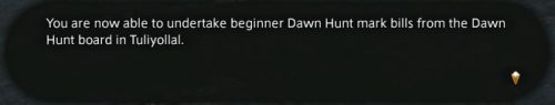 You are now able to undertake beginner Dawn Hunt mark bills from the Dawn Hunt board in Tuliyollal.