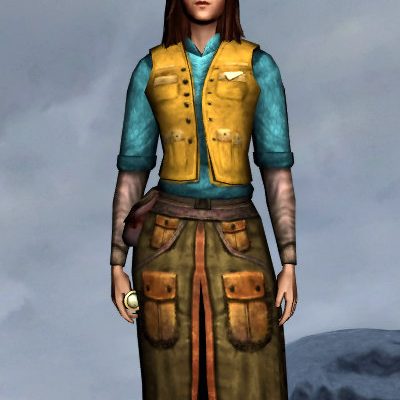 (Ered Luin) Blue and Gold Birding Garments