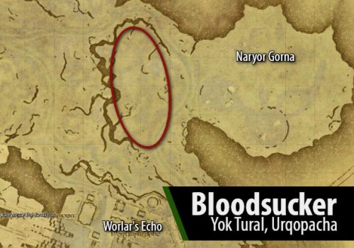 FFXIV Bloodsucker Location Map by Fibro Jedi | Dawn Hunt Target