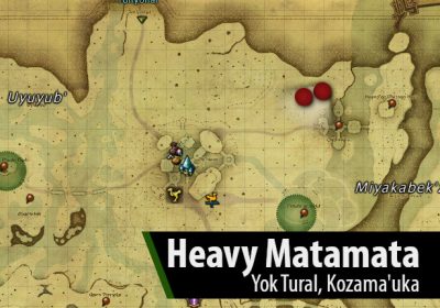 FFXIV Heavy Matamata Location Map by Fibro Jedi | Dawntrail Hunt Target