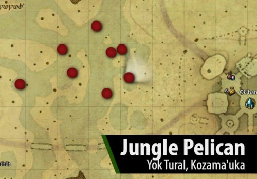 FFXIV Jungle Pelican Location Map by Fibro Jedi