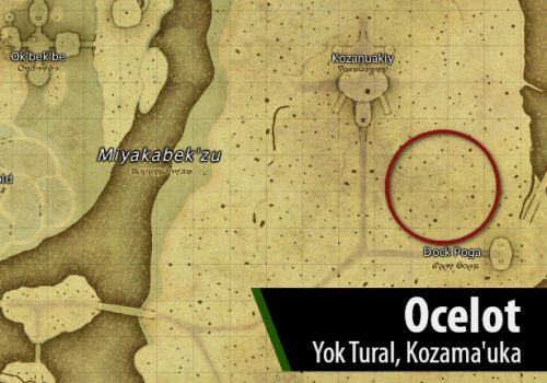 FFXIV Ocelot Location Map by Fibro Jedi | FF14 Dawn Hunt