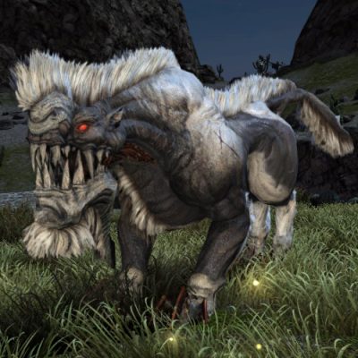 FFXIV Silver Lobo - Dawn Hunt Target and the creature you need to hunt for Silver Lobo hide to make the related leather.