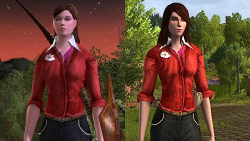 My main LOTRO Guardian - Past vs Present