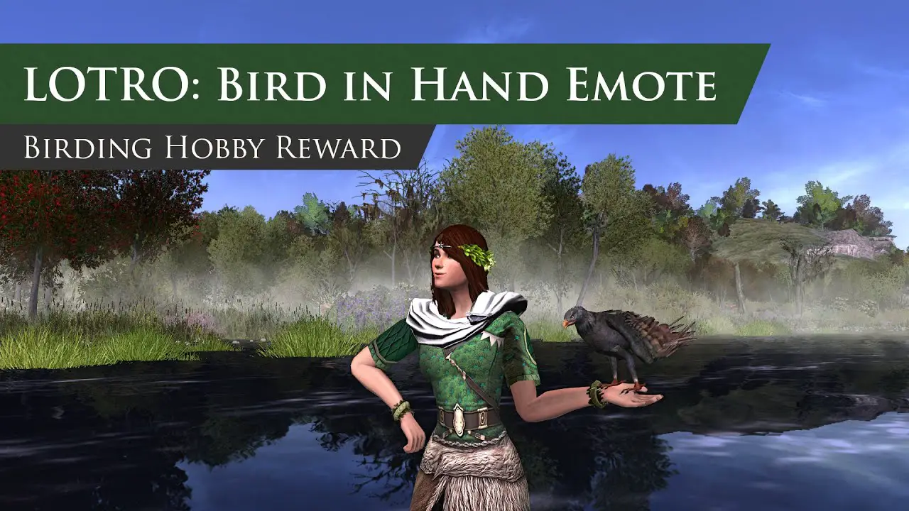 LOTRO Bird In Hand Emote