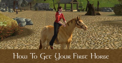 How to get your first horse mount in LOTRO