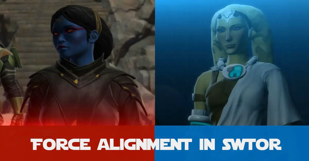 Swtor Force Alignment What Is It How Do You Influence Light Or Dark