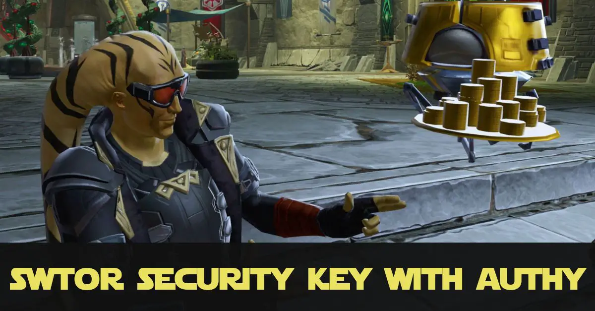 star wars the old republic online security key code
