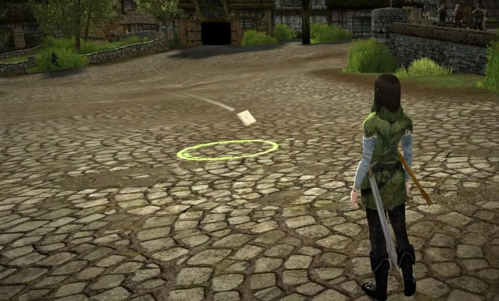 The Flying Envelopes in Bree are an Anniversary Quest called Lost Invitations