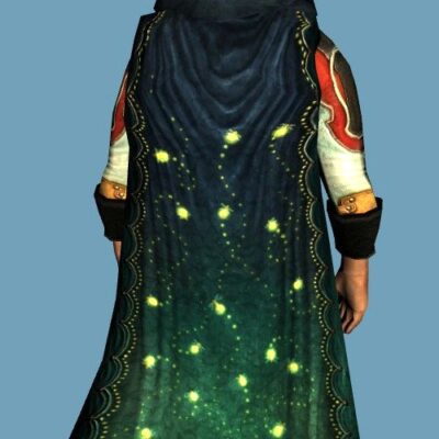 LOTRO Hooded Cloak of the Light-Wisps - Farmers Faire Back Cosmetic