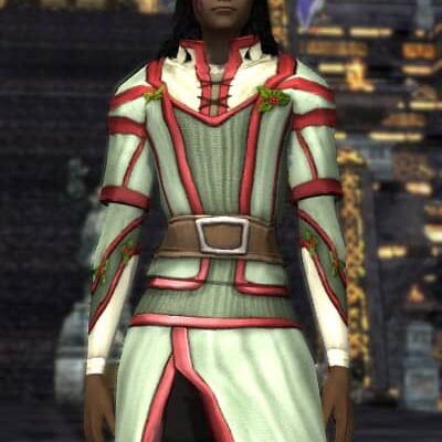 LOTRO Garments of Shire Holly - Female Beorning