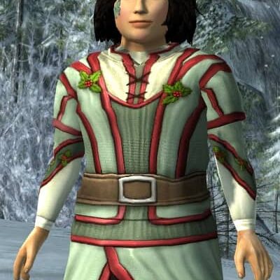 LOTRO Garments of Shire Holly - Female Hobbit