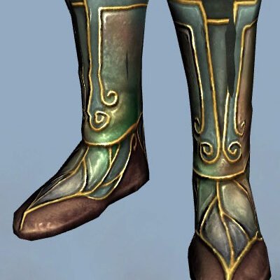 LOTRO Brilliant Forest Defender's Boots - Curator Cosmetic